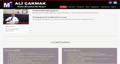 Desktop Screenshot of alicakmak.com